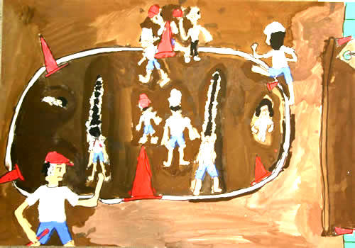がんばった運動会
