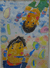 しゃぼん玉をふくぼく