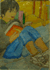 読書をする友達