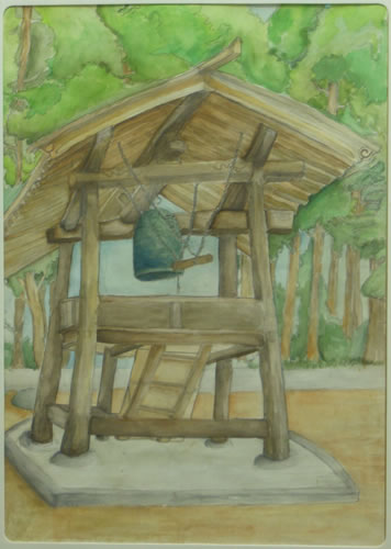 林の中の大日堂