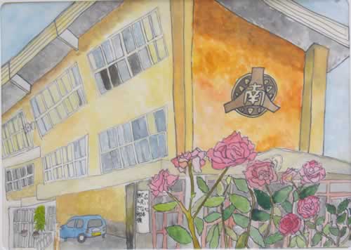 花が咲くすてきな学校