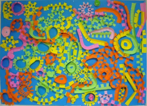 飛び出せ花火の大迷路（合同作品）