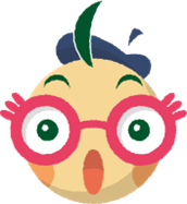 ずびたん質問アイコン（びっくり）