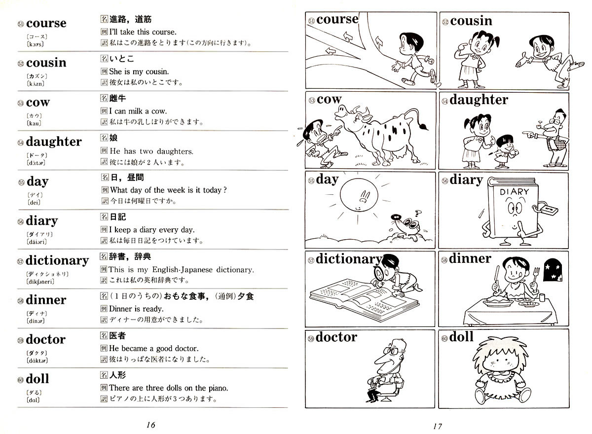 イラスト中学生の英単語 開隆堂出版株式会社