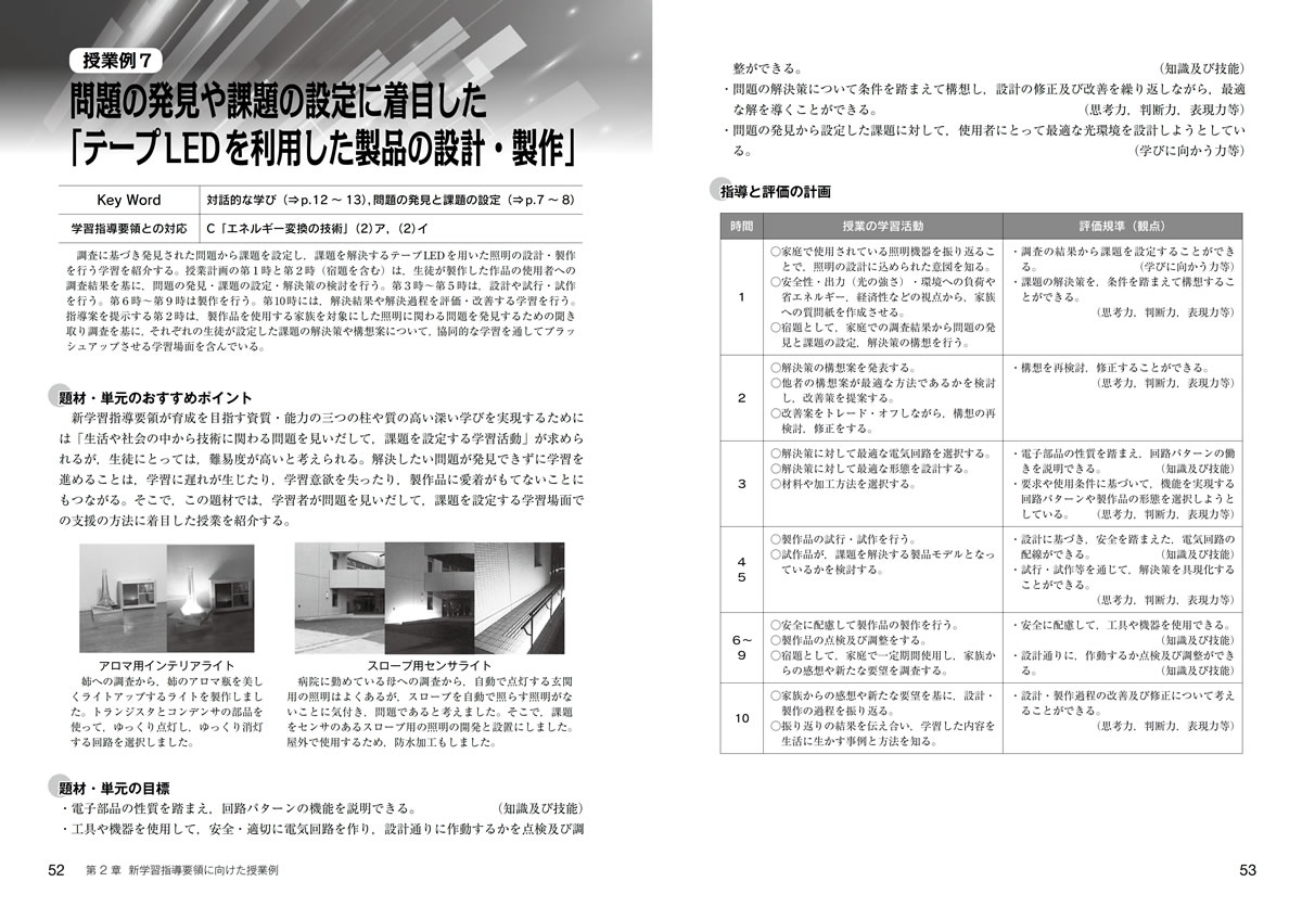 授業例で読み解く新学習指導要領中学校技術 家庭技術分野 開隆堂出版株式会社