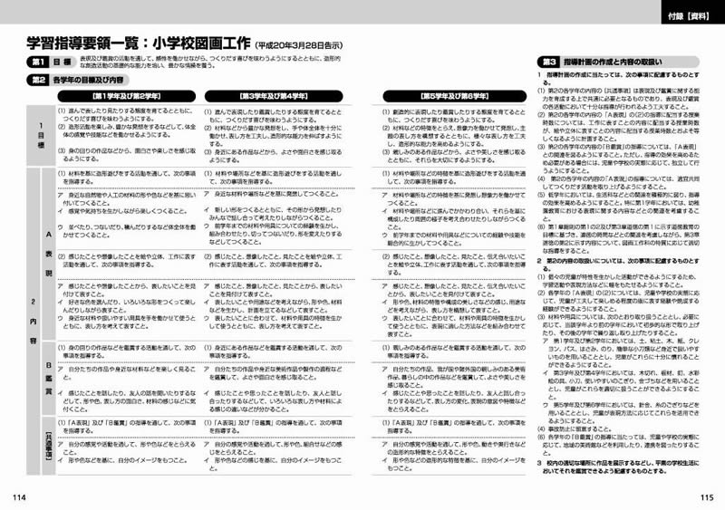 新学習指導要領を読み解くよくわかる図画工作科学習指導要領ビジュアル
