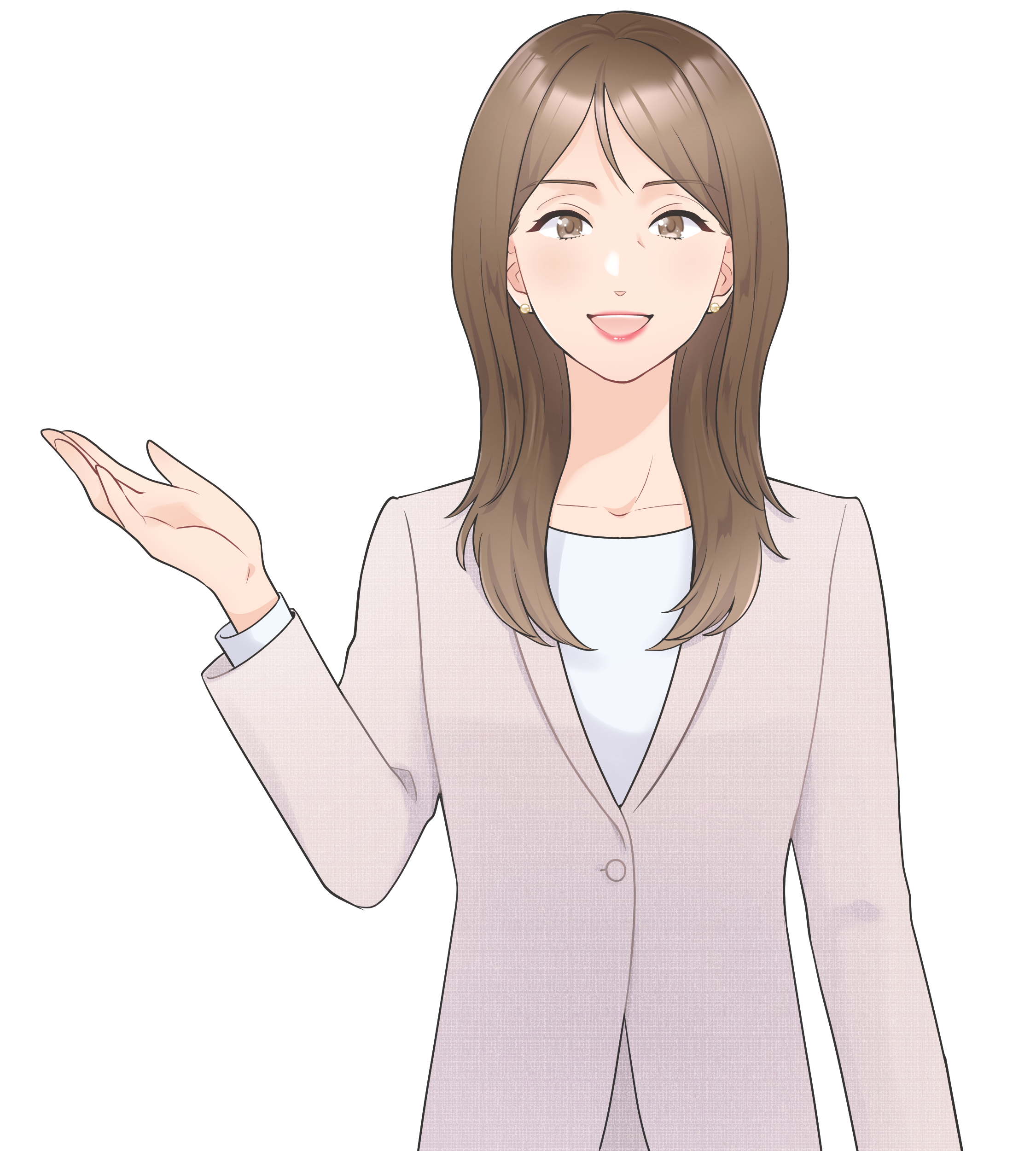 胡子美由紀先生のイラスト