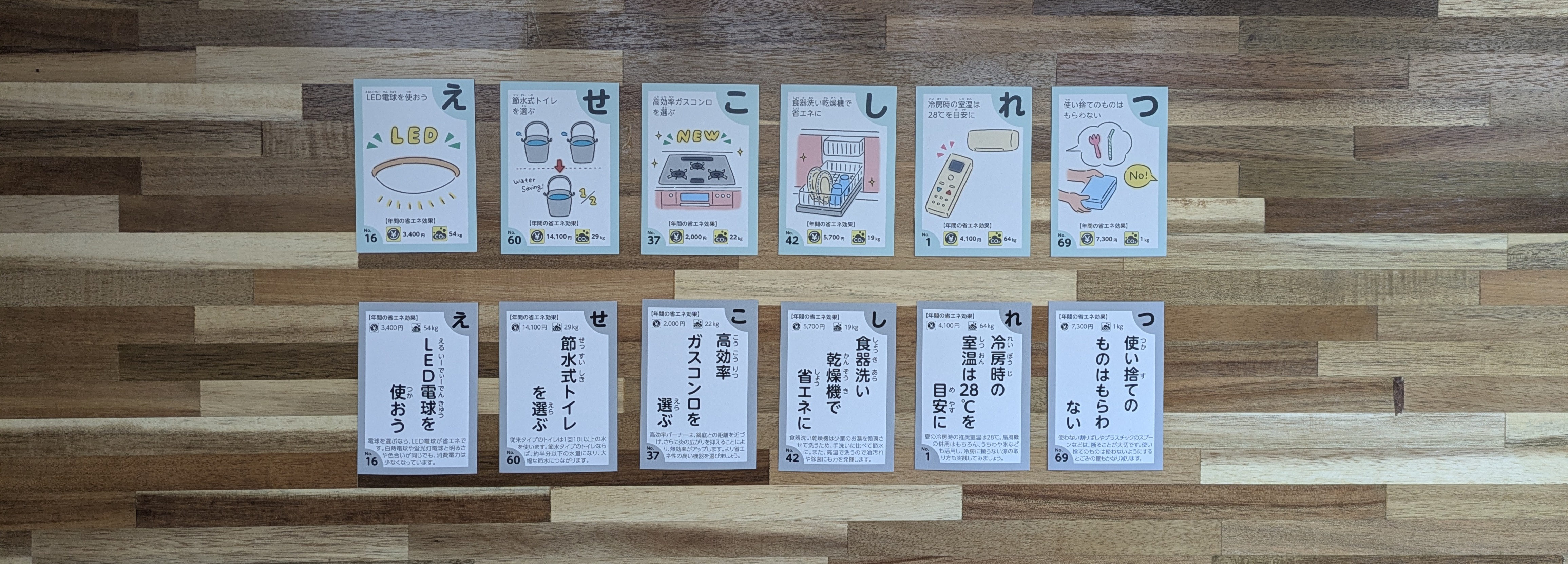 ウルトラ省エネかるた