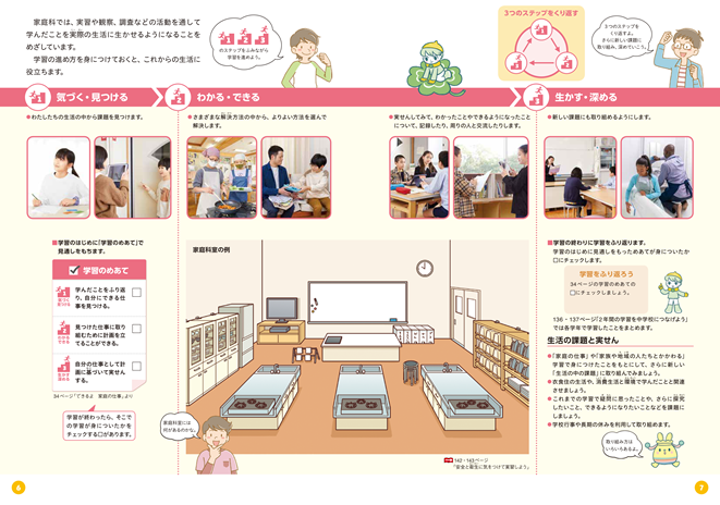 小学校教科書6・7ページ