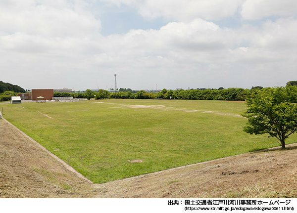 多目的広場の地下に広がる「地下神殿」