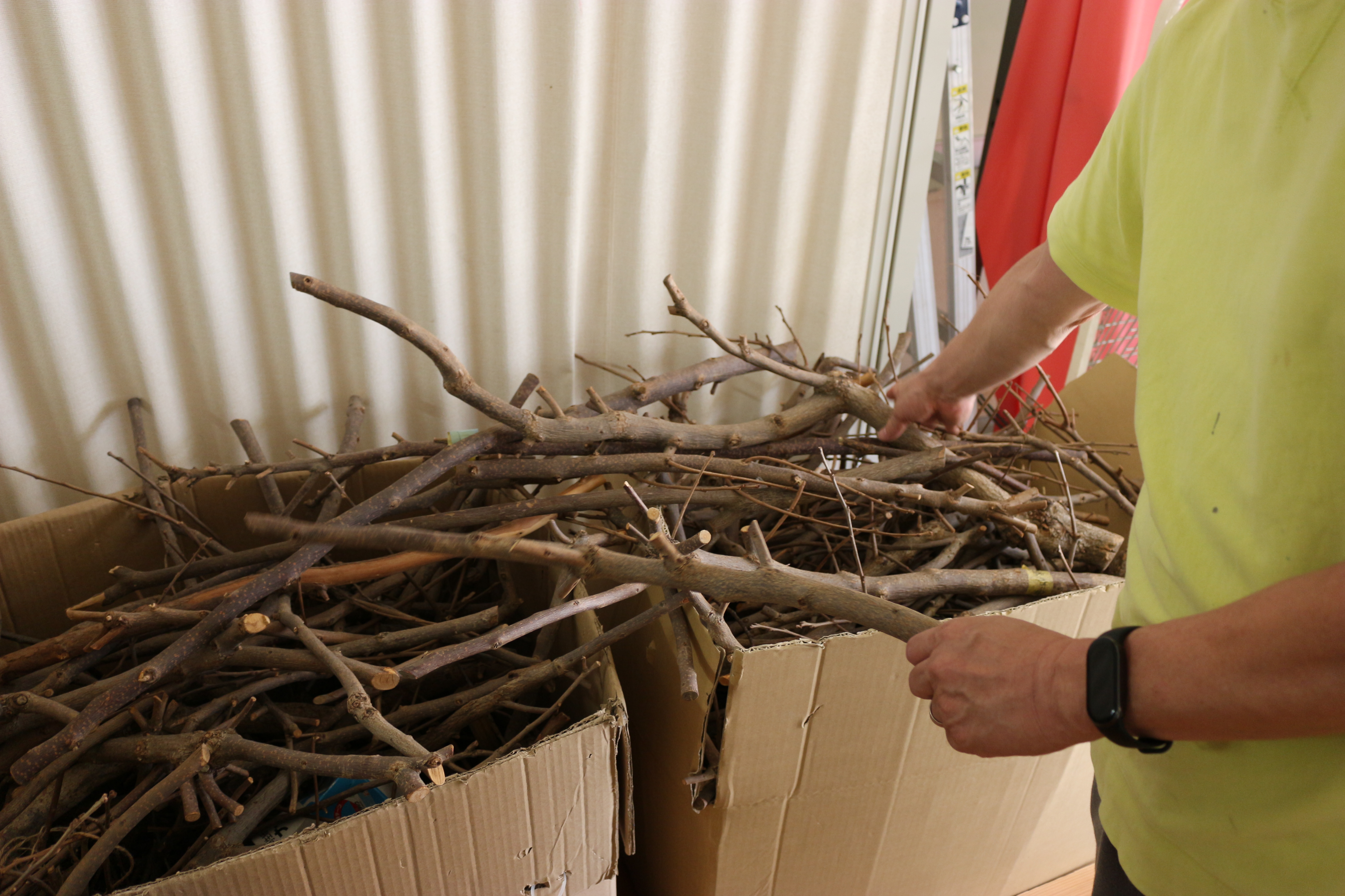 地域とつながる材料の例